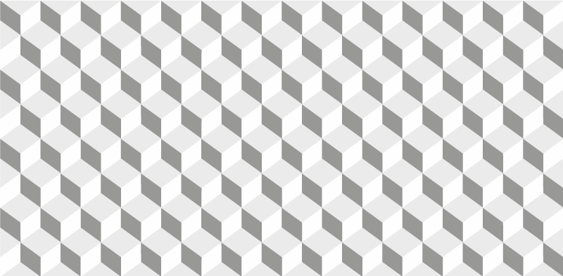 Grå tern vinyltæppe til køkkenet - TenStickers