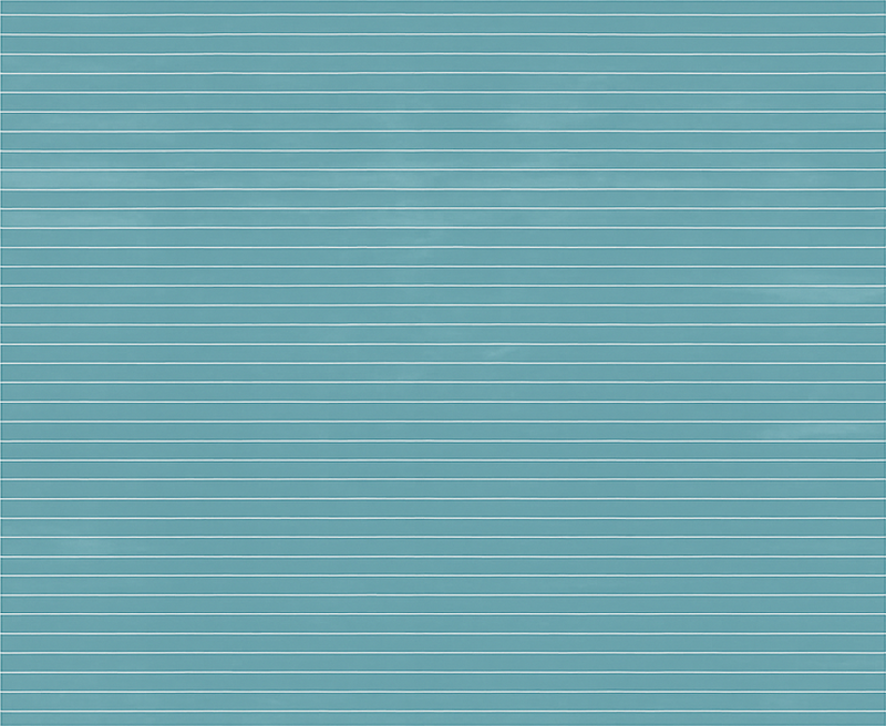 Design med vandrette striber blå vinyl tæppe - TenStickers