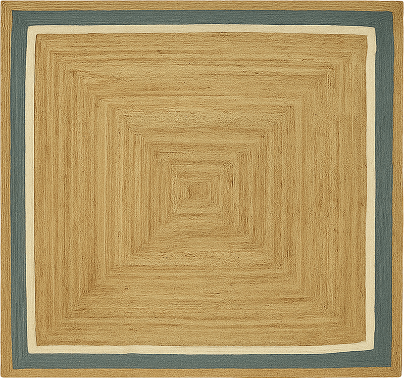 Tunnelmønstereffekt firkantet vinyl tæppe - TenStickers