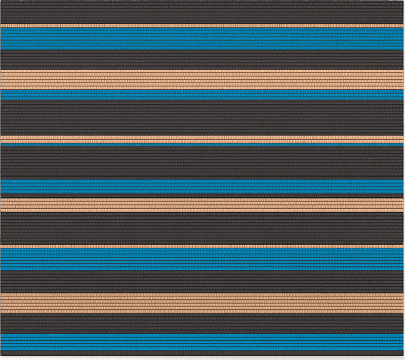 Mørk tone vævet effekt køkken tæpper - TenStickers