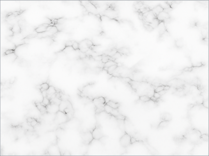 Køkken tæpper i enkelt marmor design - TenStickers