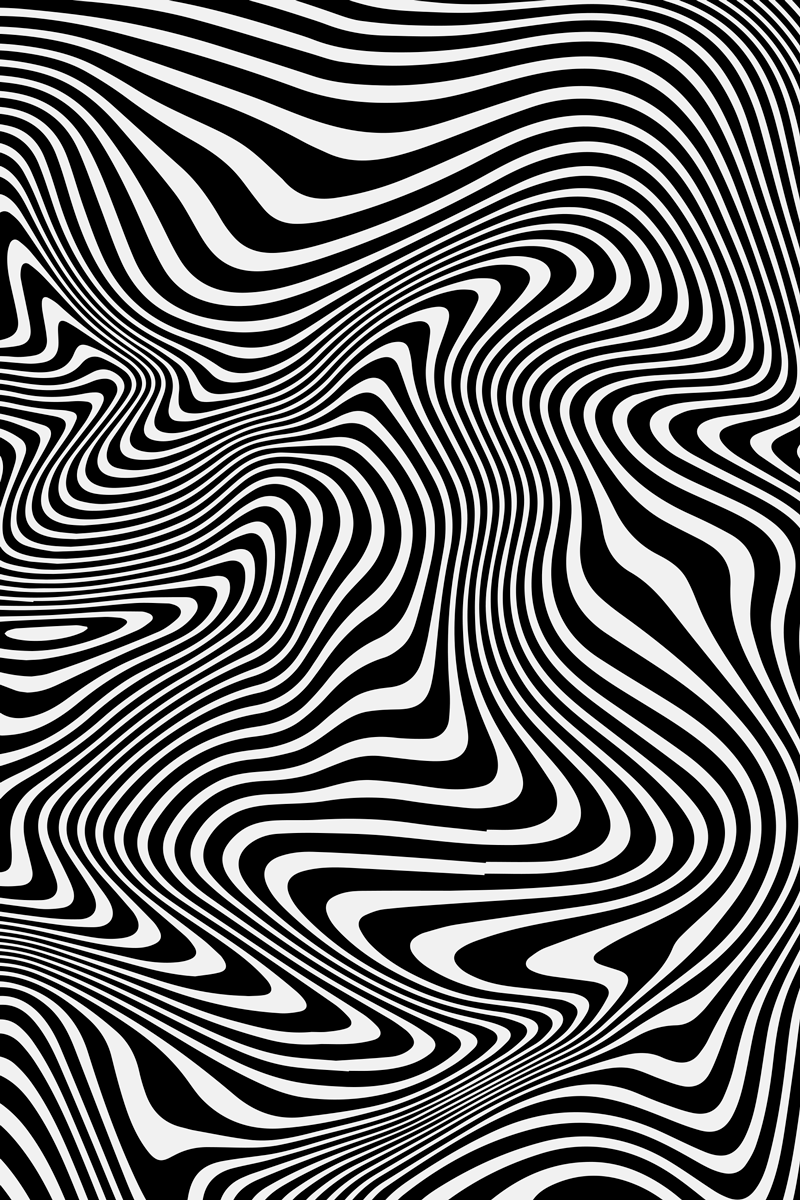 Vinyltæpper med dyr zebra 3d effekt - TenStickers