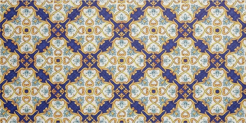 Køkken tæpper regal middelhav - TenStickers