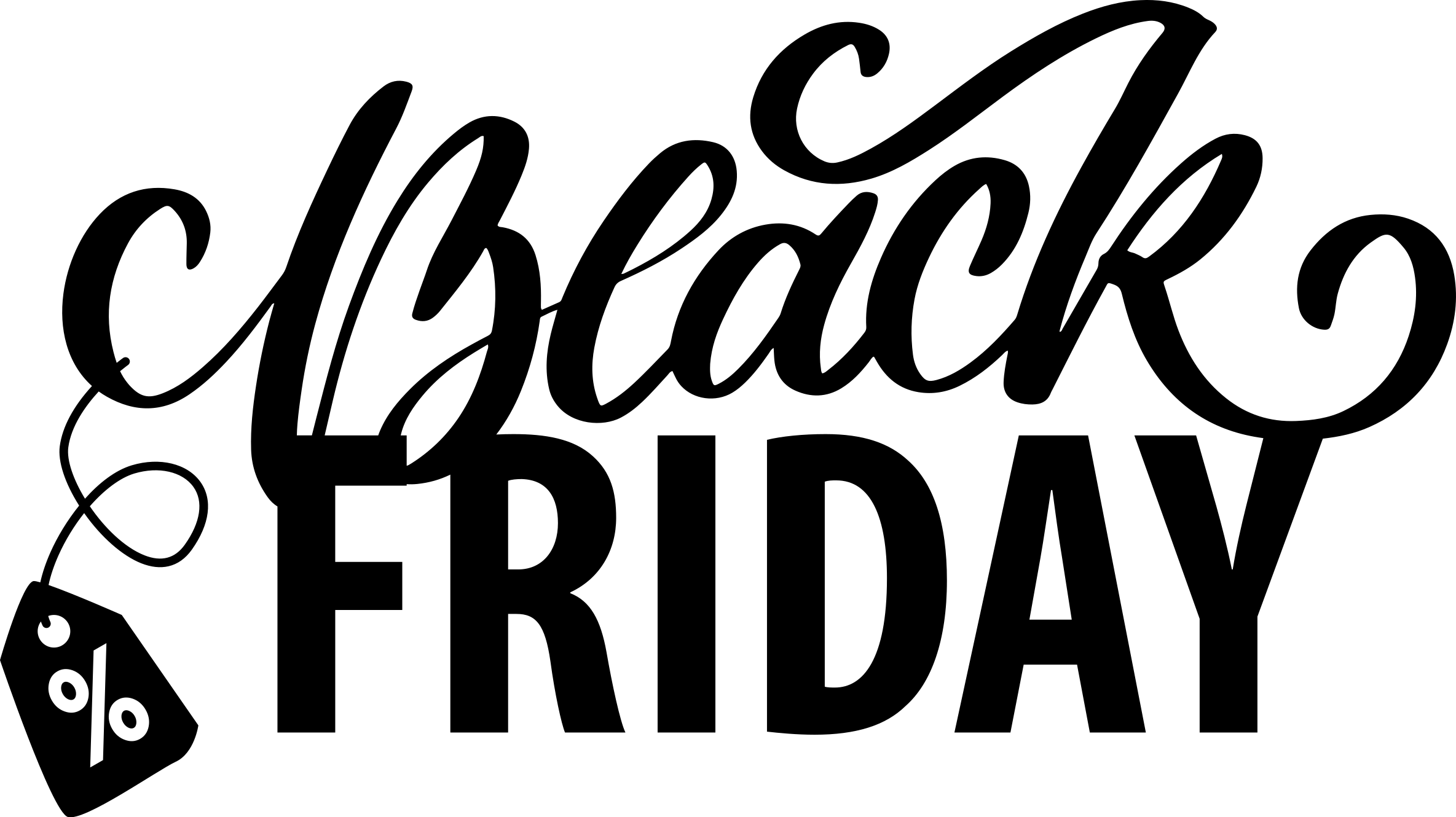 Black friday vinyl tæppe smukt med tags - TenStickers