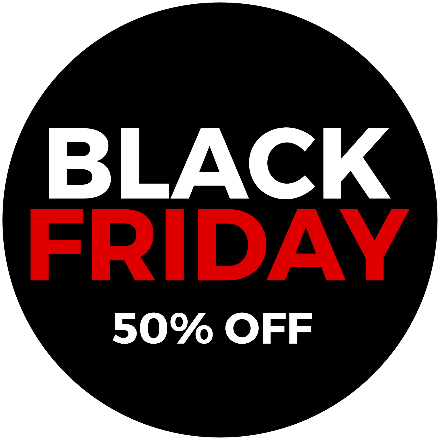 Black friday vinyl tæppe 50% rabat - TenStickers