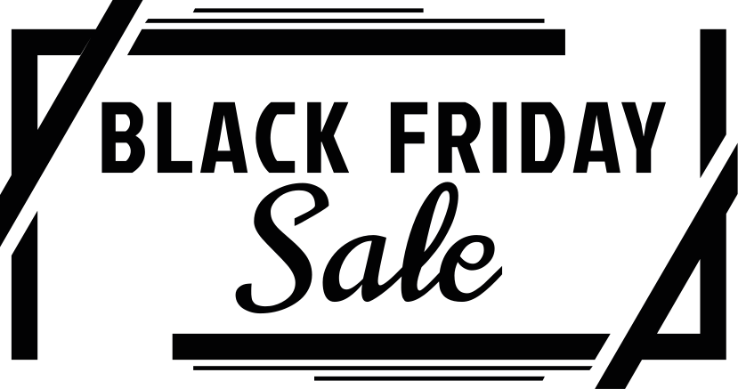 Black friday vinyl tæppe udsalg i kasse - TenStickers