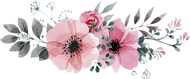 Blomster og planter vinyltæppe aquarella valmuer - TenStickers