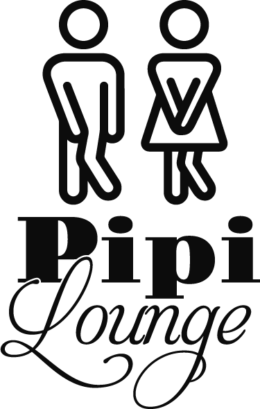 Vinyl tæppe til badeværelset pipi lounge - TenStickers