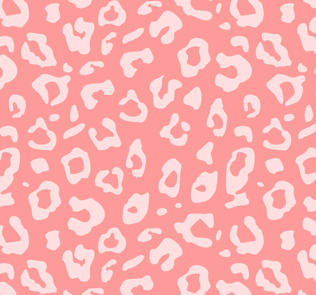 Vinyltæppe med dyreprint i pink leopardmønster - TenStickers