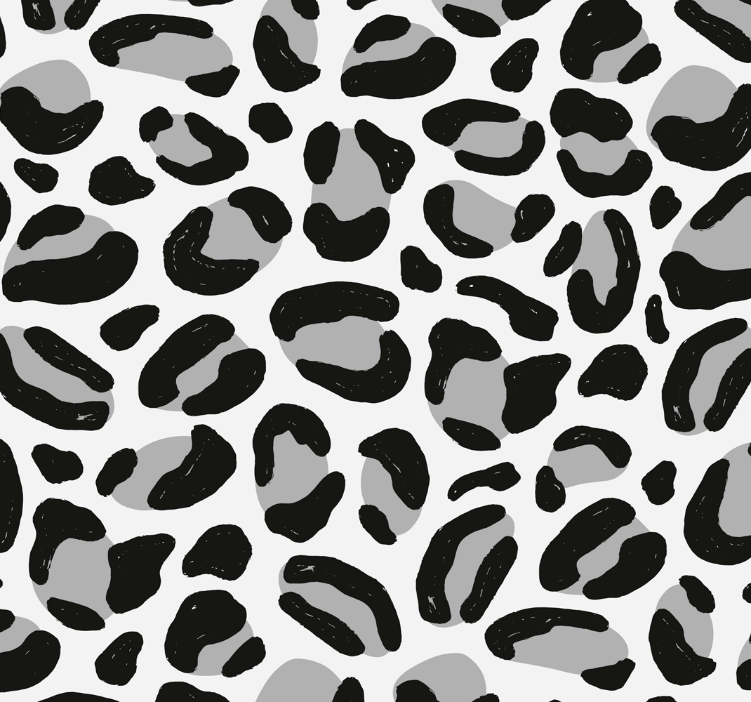 Vinyltæppe med dyreprint leopardpels - TenStickers