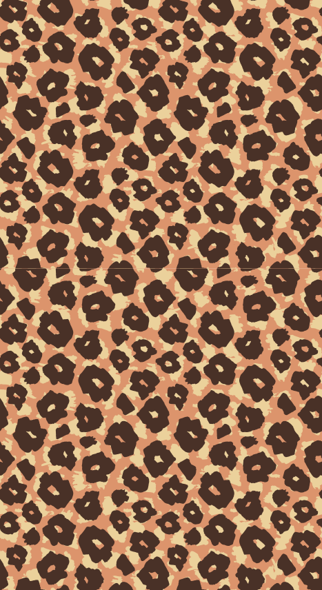 Vinyltæppe med dyreprint i klassisk leopardlook - TenStickers