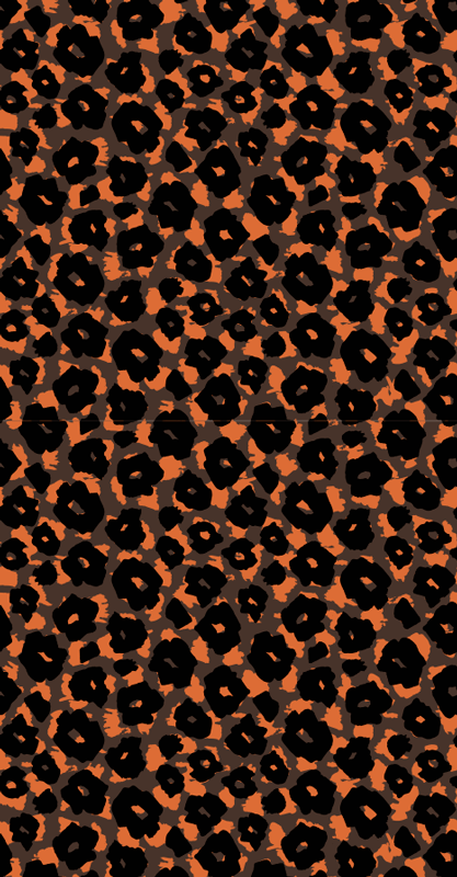 Vinyltæppe med dyreprint kalahari leopard imitation - TenStickers