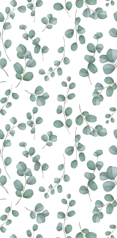Vinyltæppe til soveværelse med elegant blomsterdesign - TenStickers