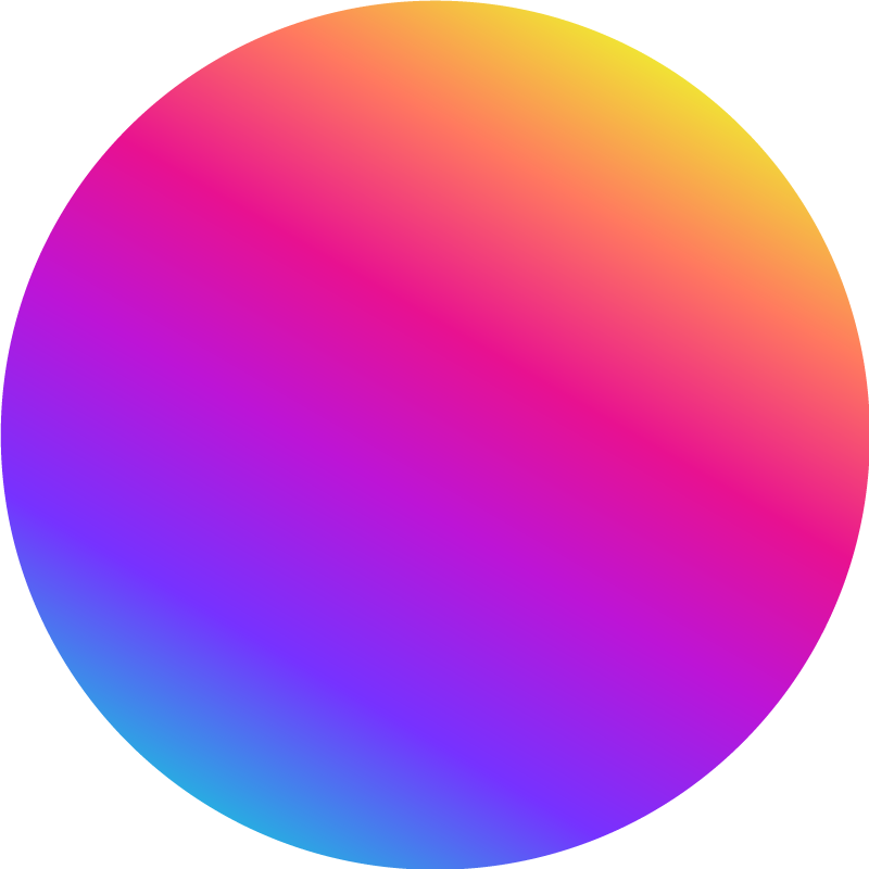 Geometriske vinyl tæppe farverig gradient væske - TenStickers