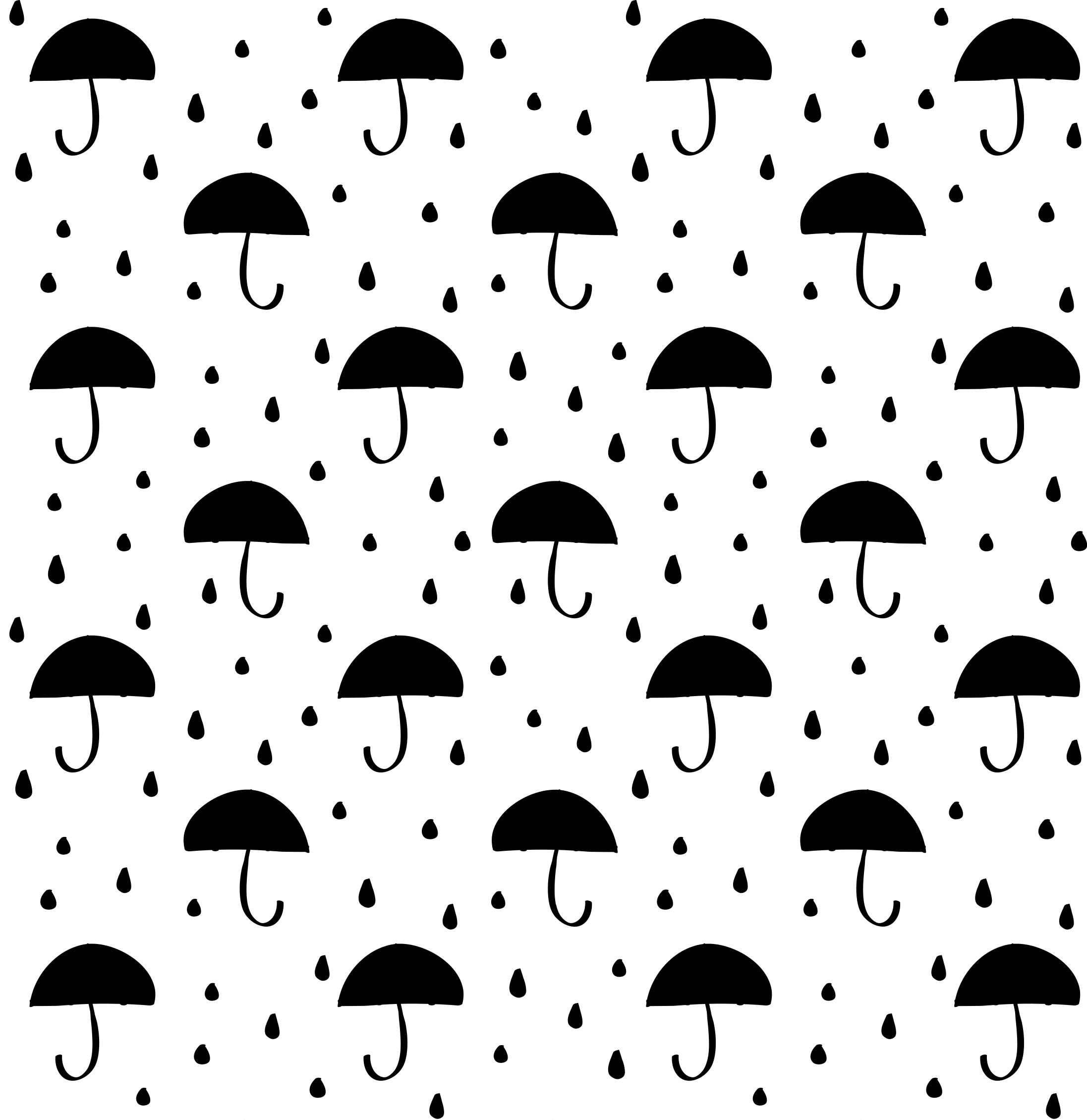 Geometriske vinyl tæppe regndråbe konfetti - TenStickers