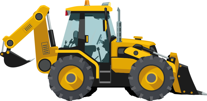 Realistisk traktor tæppe til børneværelse - TenStickers