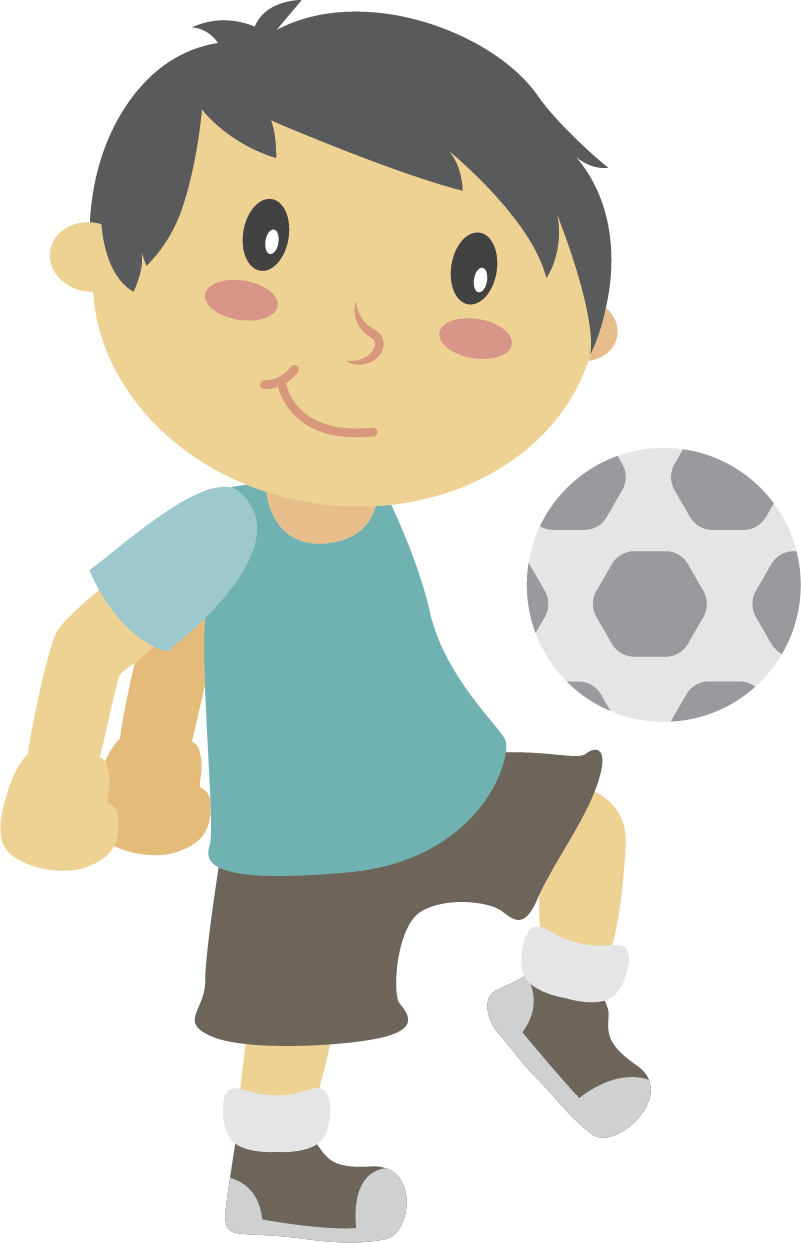 Tæppe til børneværelse fodboldleg - TenStickers