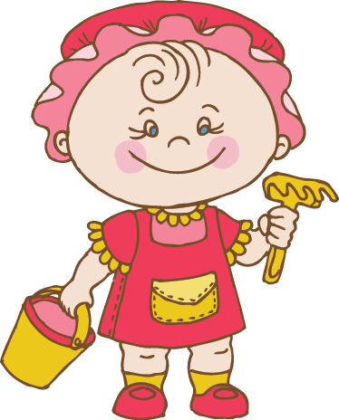 Tæppe til børneværelse sandspil til baby - TenStickers