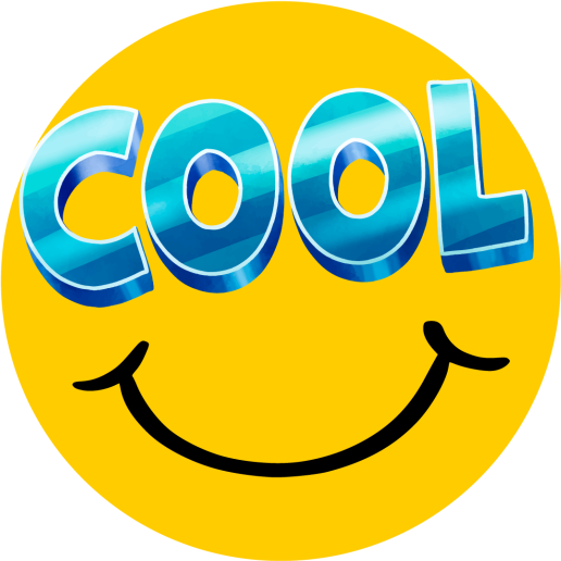 Tæppe til børneværelse med cool smiley skateboard - TenStickers