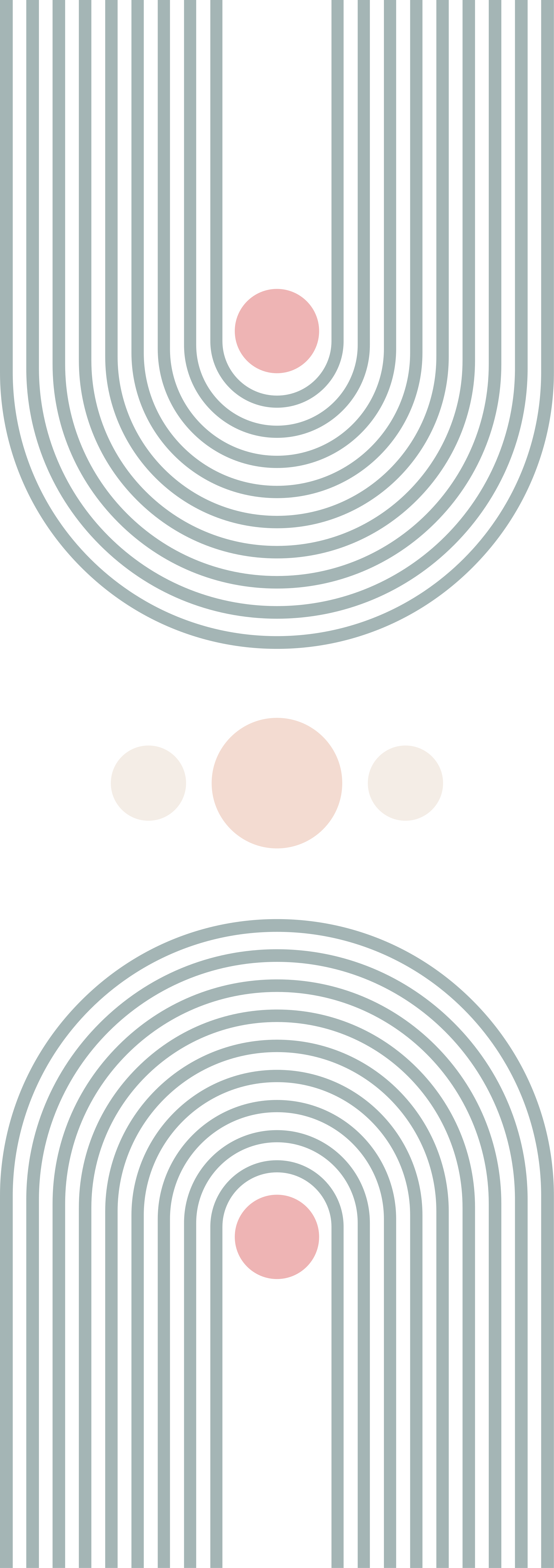 Vinyl tæppe til badeværelset abstrakt minimalistisk - TenStickers