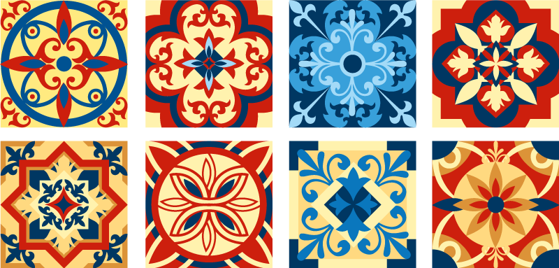 Køkken tæpper eraldo azulejos fliser - TenStickers