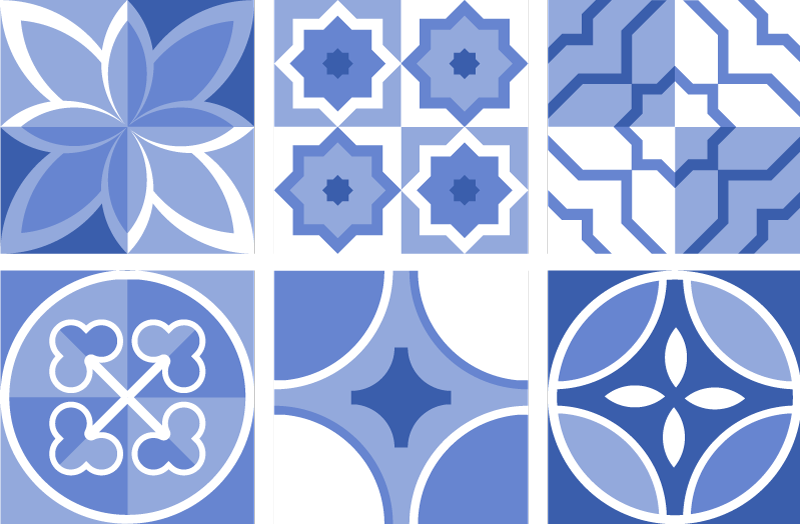 Køkken tæpper azulejos cindito fliser - TenStickers