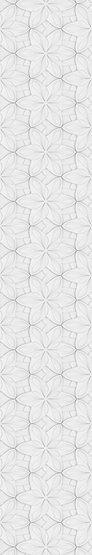 Køkken tæpper med blomster i minimalistisk hexagon design - TenStickers