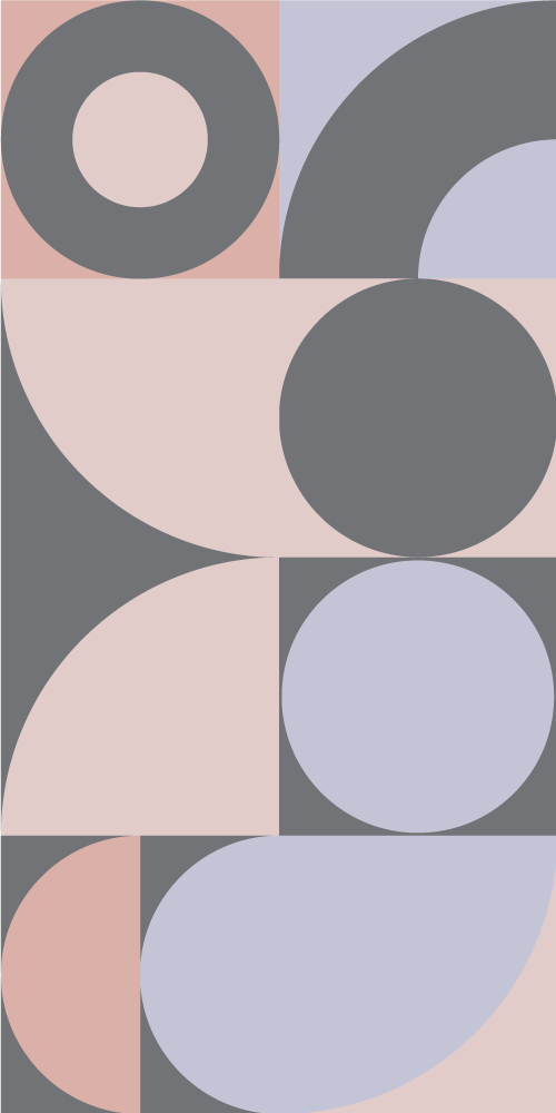 Køkken tæpper med geometrisk cirkelmønster - TenStickers