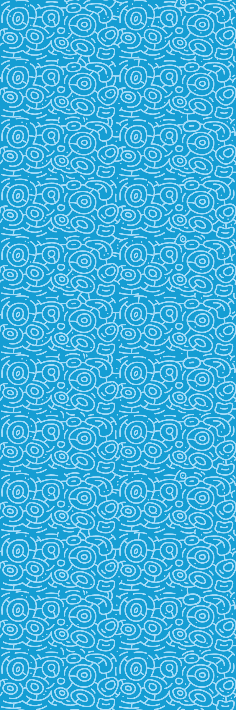 Vinyl tæppe til kontor abstrakte pletter - TenStickers