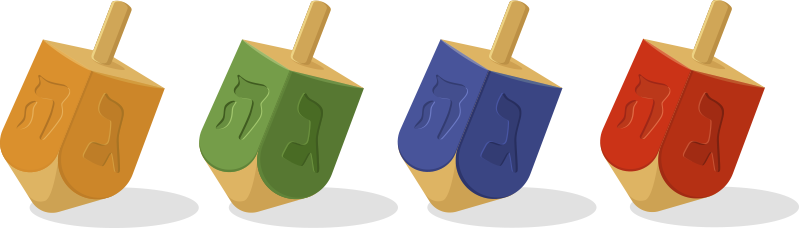Vinyltæppe til soveværelse dreidel - TenStickers