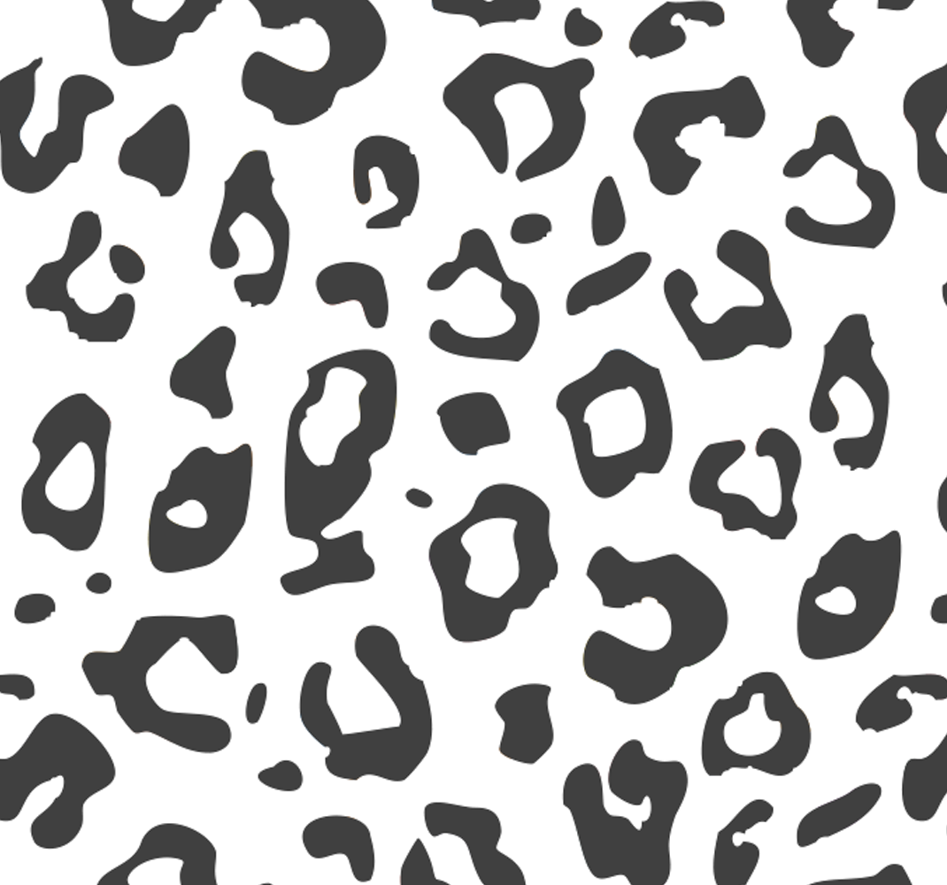Vinyltæpper med dyr black leopard - TenStickers