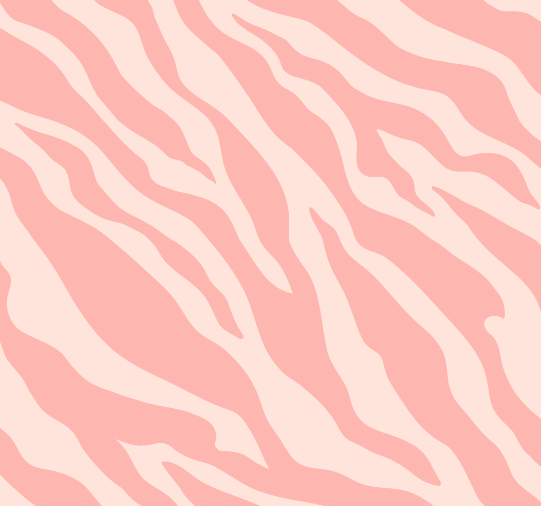 Vinyltæpper med dyr pink zebra print - TenStickers