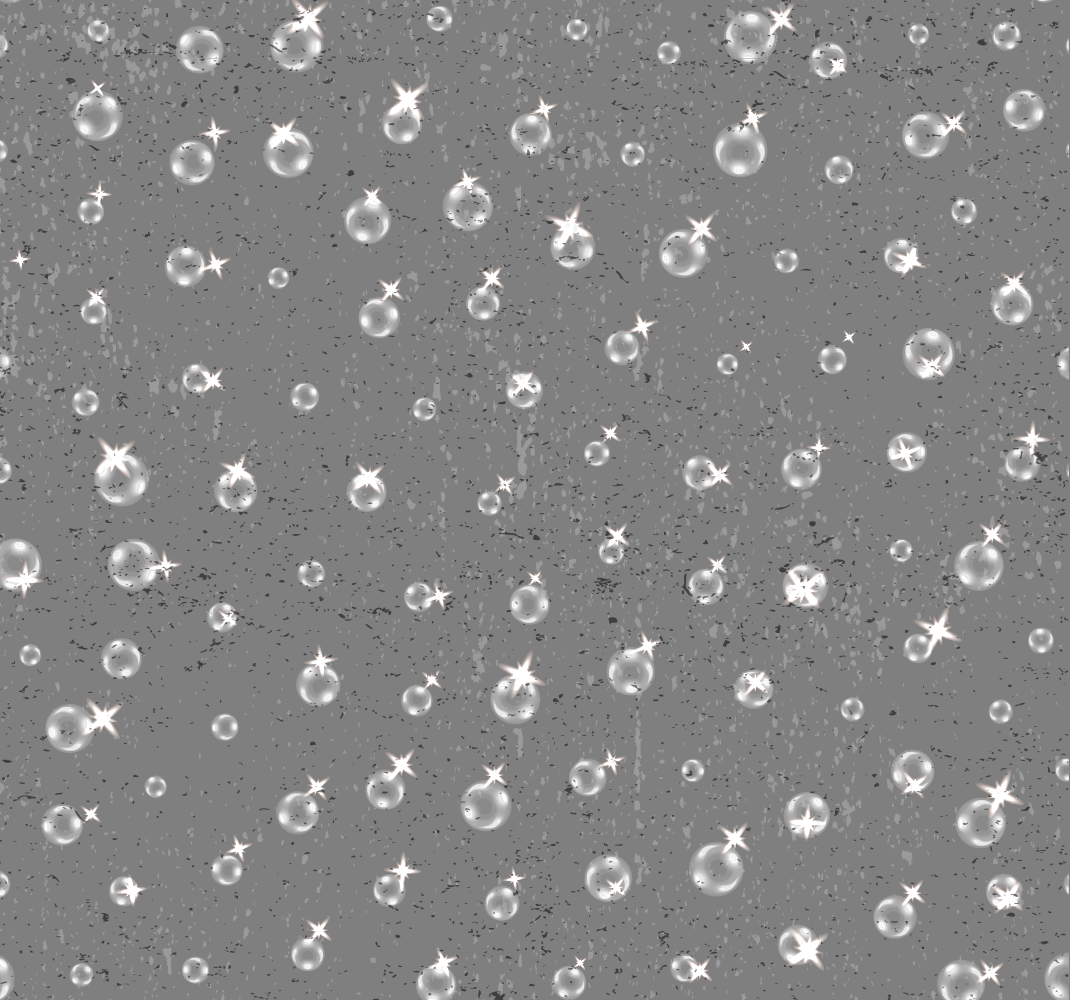 Grå vinyl tæppe med geometrisk glitrende mønster - TenStickers