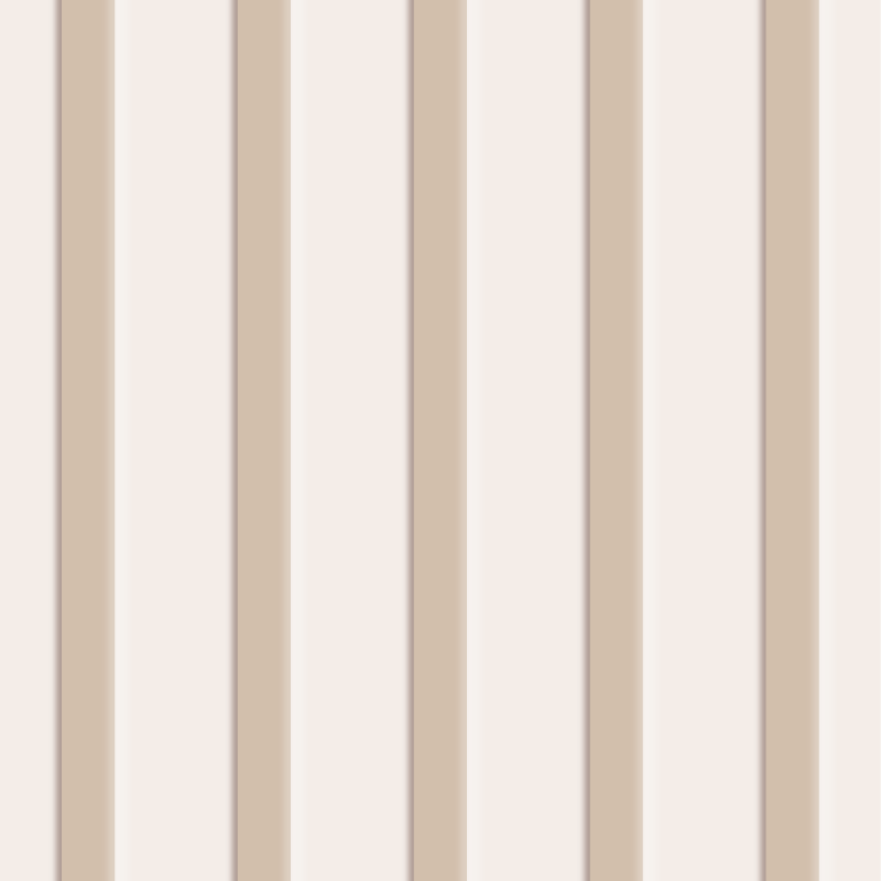 Vinyltæppe til gangen beige striber - TenStickers