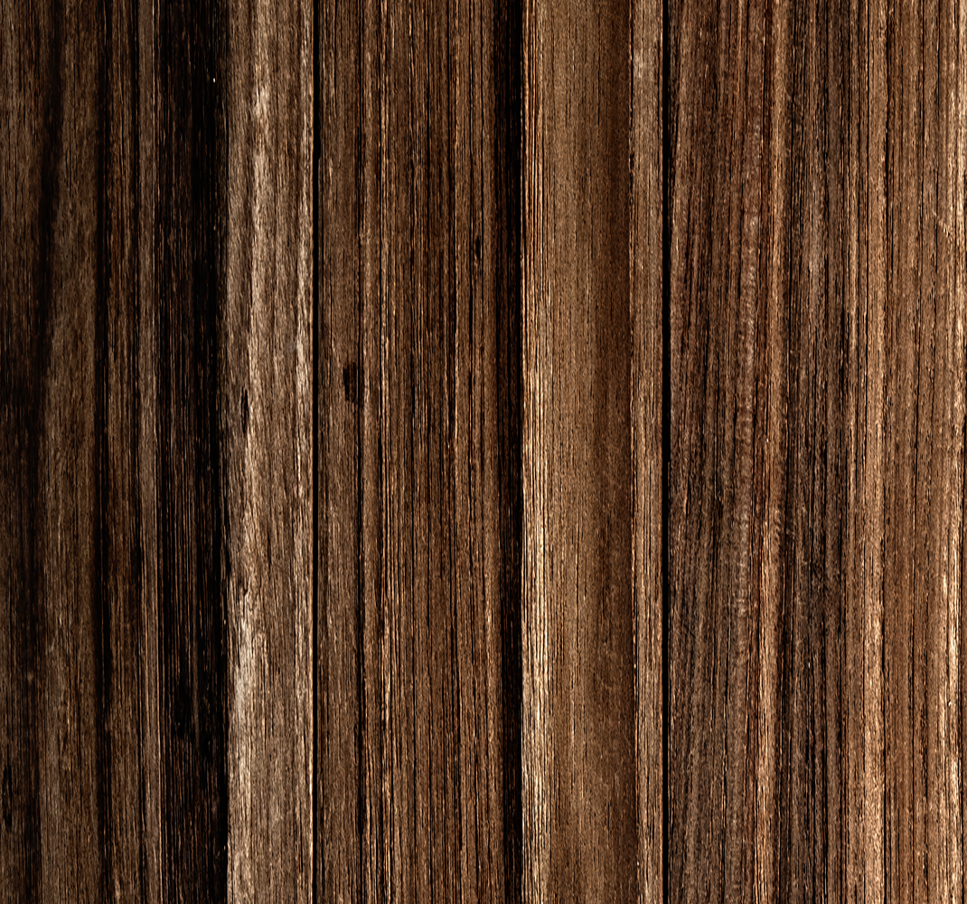 Brune vinyl tæppe med glat træpanel effekt - TenStickers