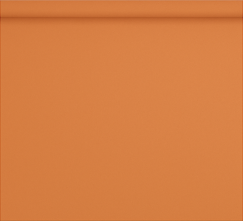 Orange vinyl tæppe i ensfarvet varm farve - TenStickers