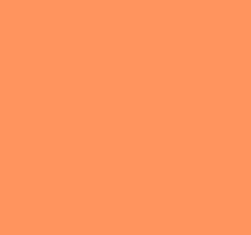 Orange vinyl tæppe aprikos crush - TenStickers