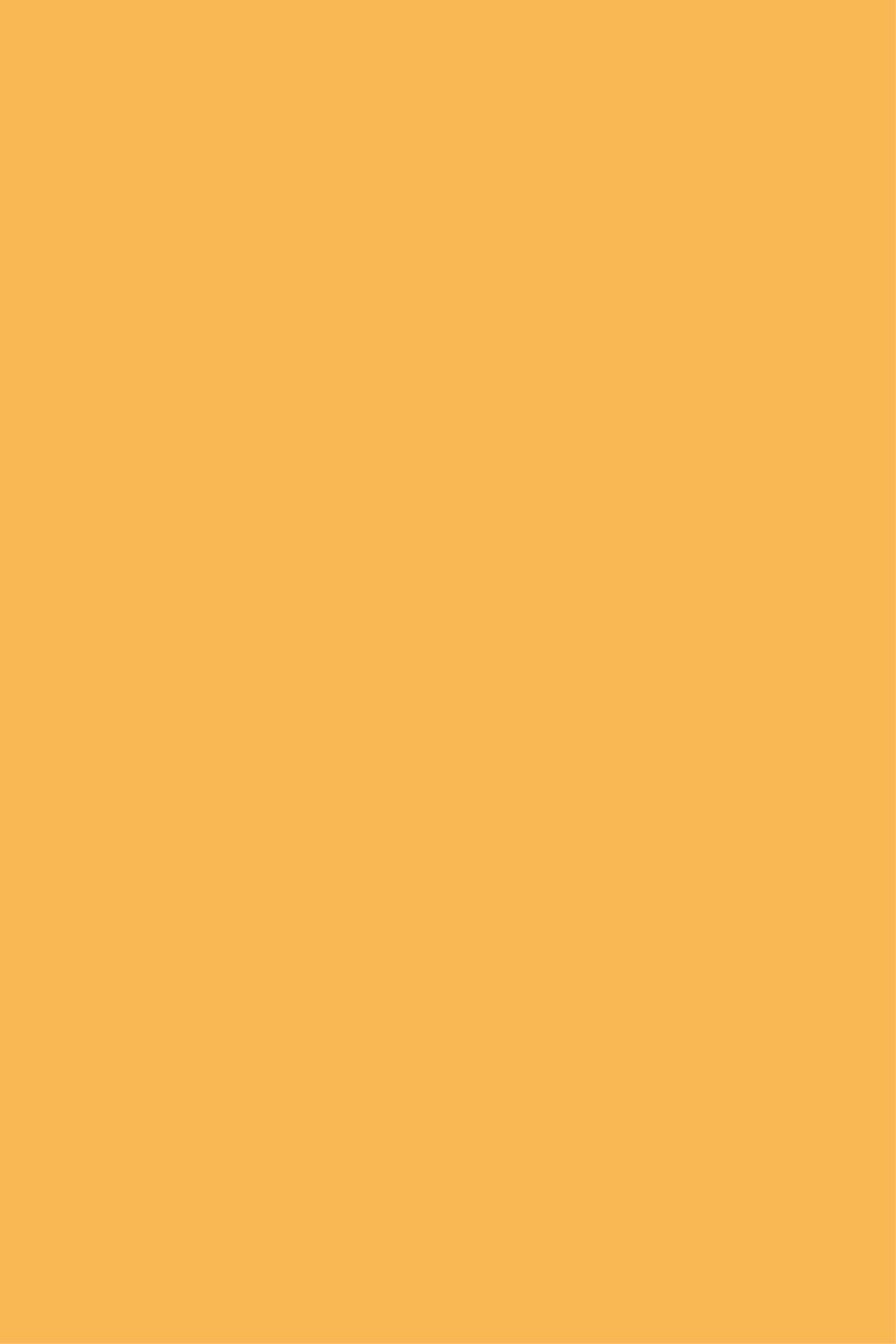 Orange vinyl tæppe i bananfarver - TenStickers