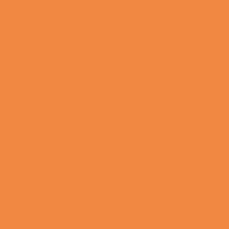Orange monocolor orange vinyl tæppe - TenStickers