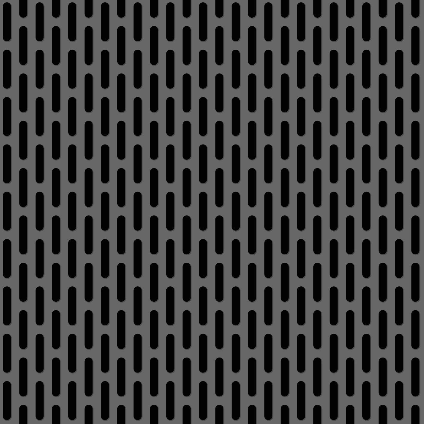 Sorte vinyl tæppe med sort metal gitter - TenStickers