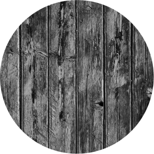 Sorte vinyl tæppe med grå træmønster - TenStickers