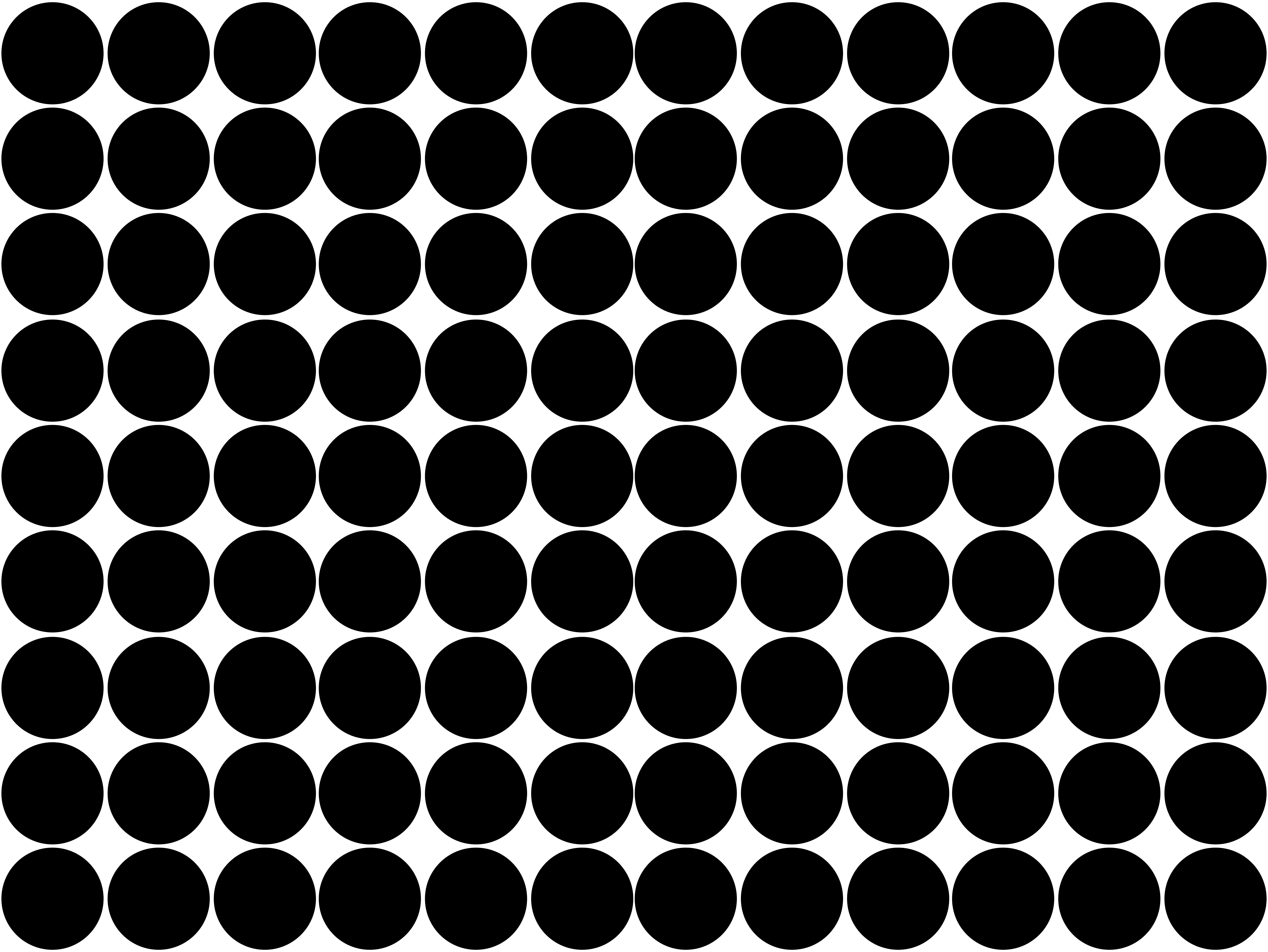 Sorte vinyl tæppe med sort prikmønster - TenStickers
