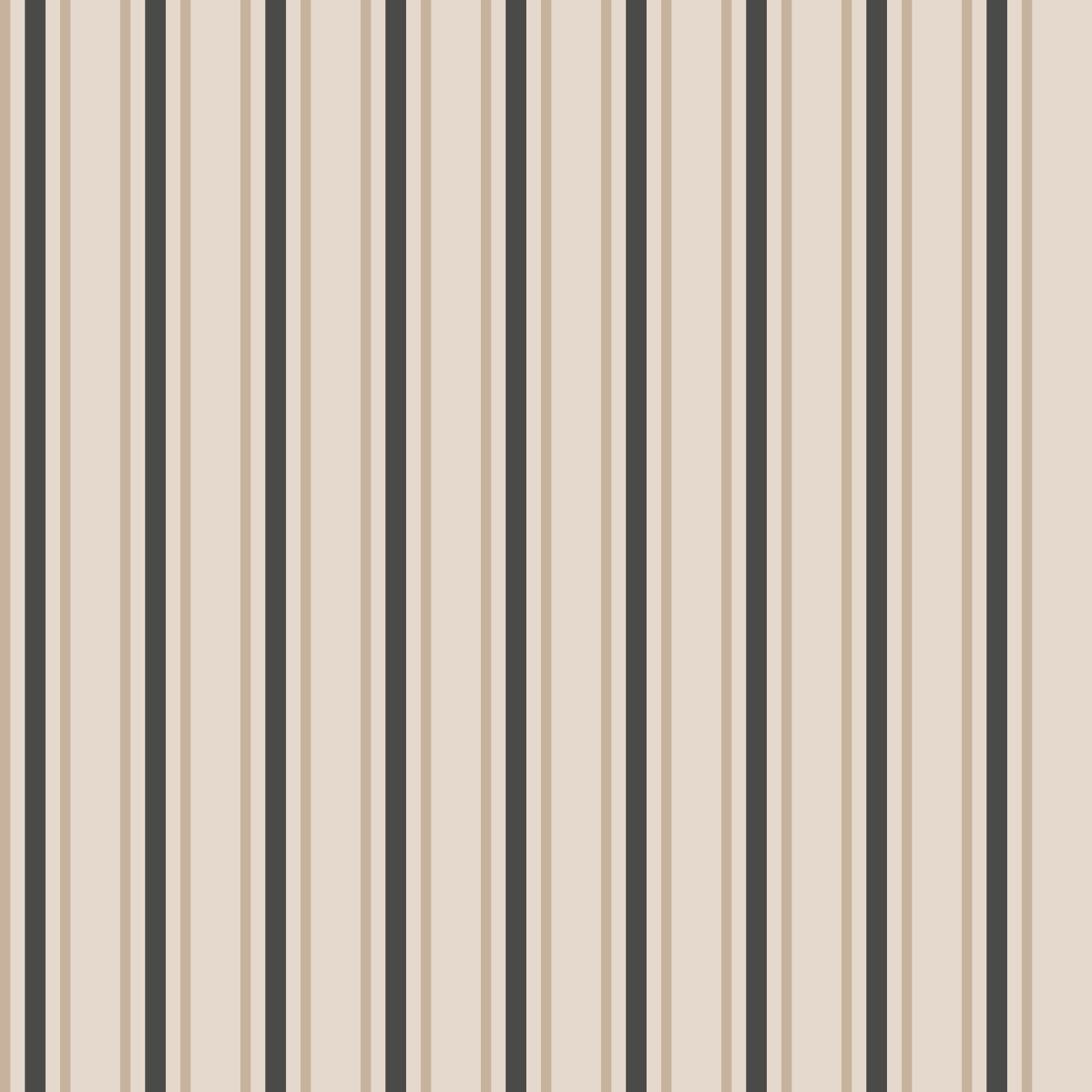 Sort og beige udendørs vinyl tæppe - TenStickers