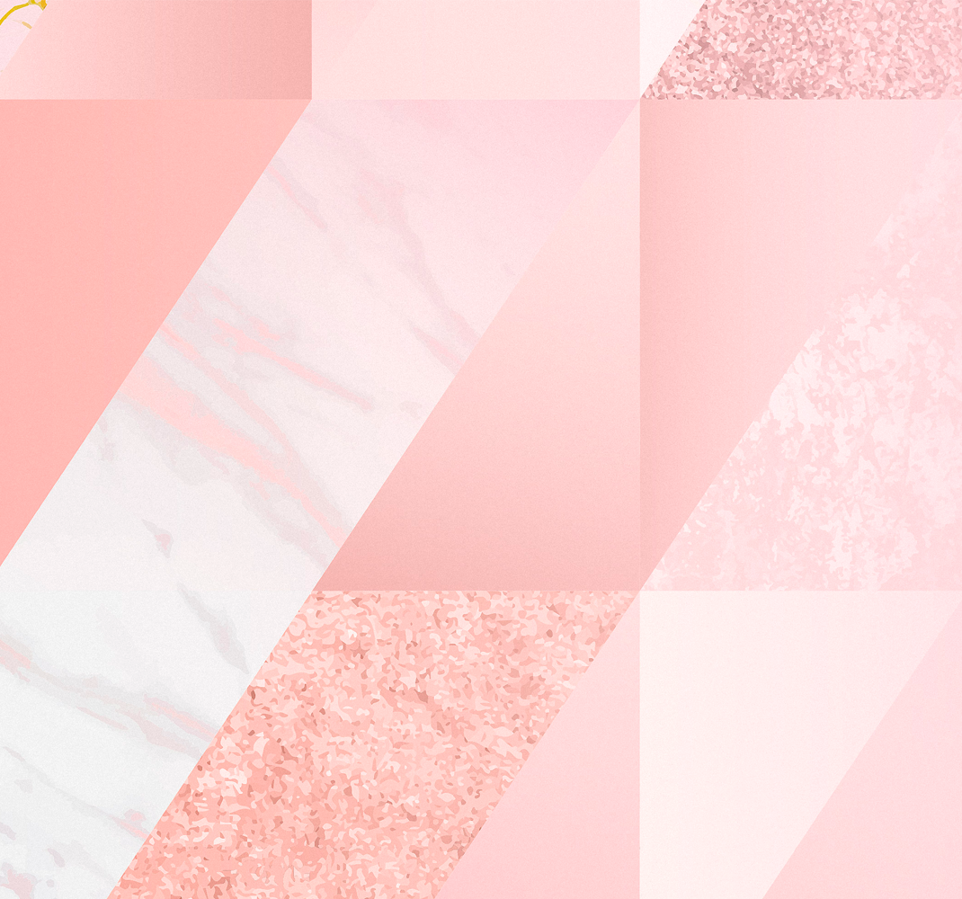 Udendørs vinyl tæppe i pink marmor design - TenStickers