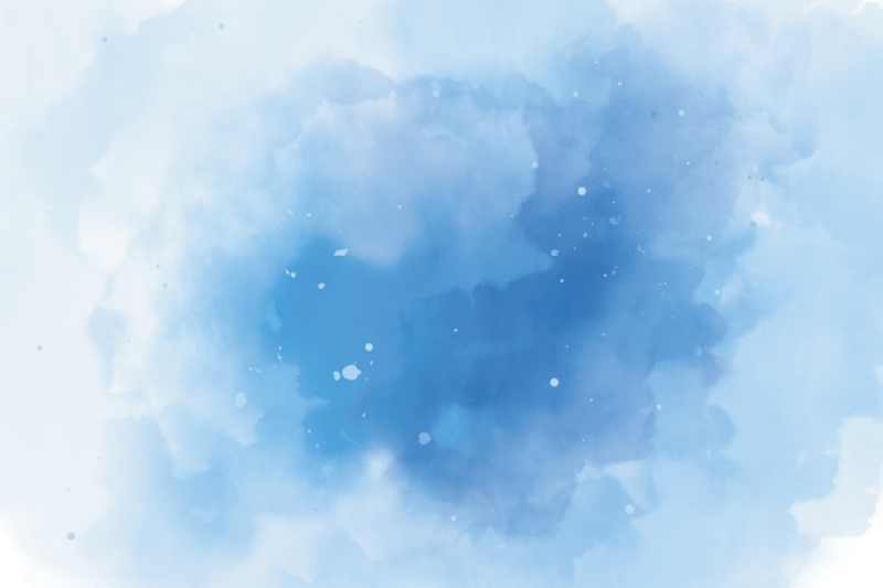 Vinyl tæppe moderne akvarel himmel - TenStickers