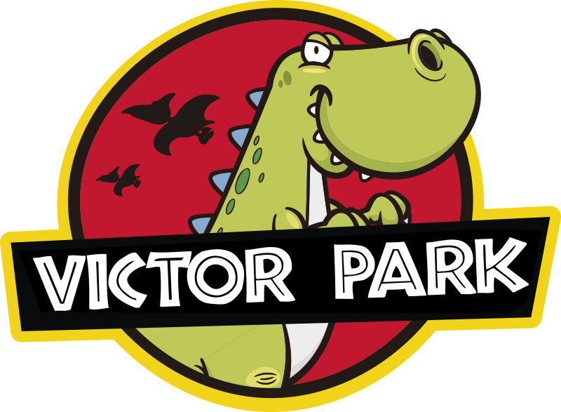 Personnaliseret jurassic park børne vinyl tæppe - TenStickers