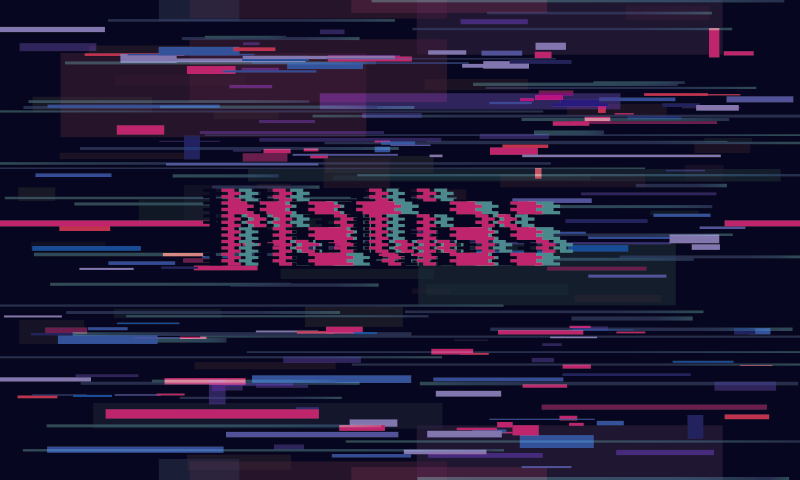 Moderne glitch tæppe med navn - TenStickers