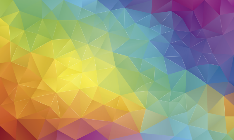 Fantastisk farvet mosaikmosaik vinyl tæppe - TenStickers