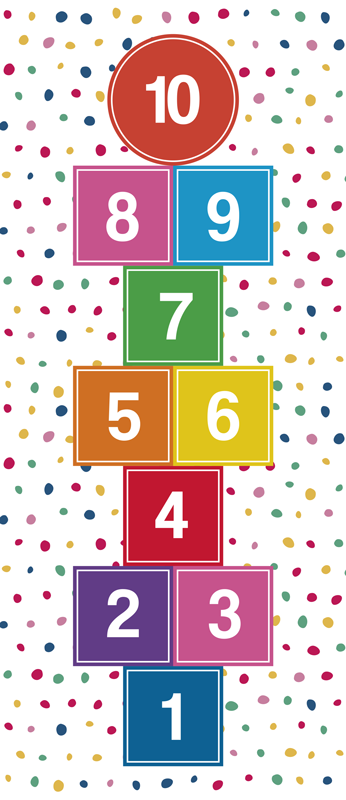 Vidunderlige pasteltoner vin-tæppet til humleskottet spil - TenStickers