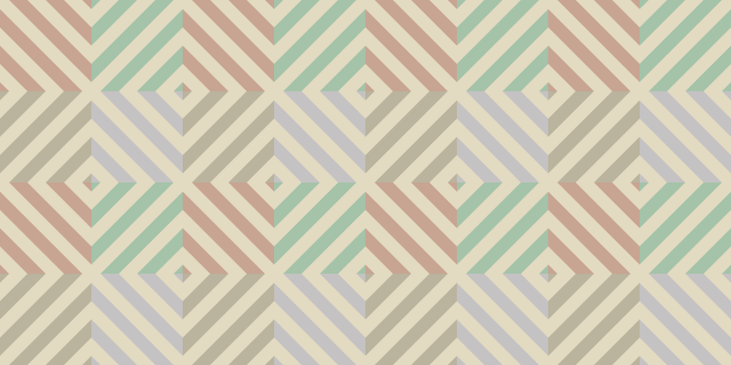 Abstrakte former geometriske vinyl tæpper - TenStickers